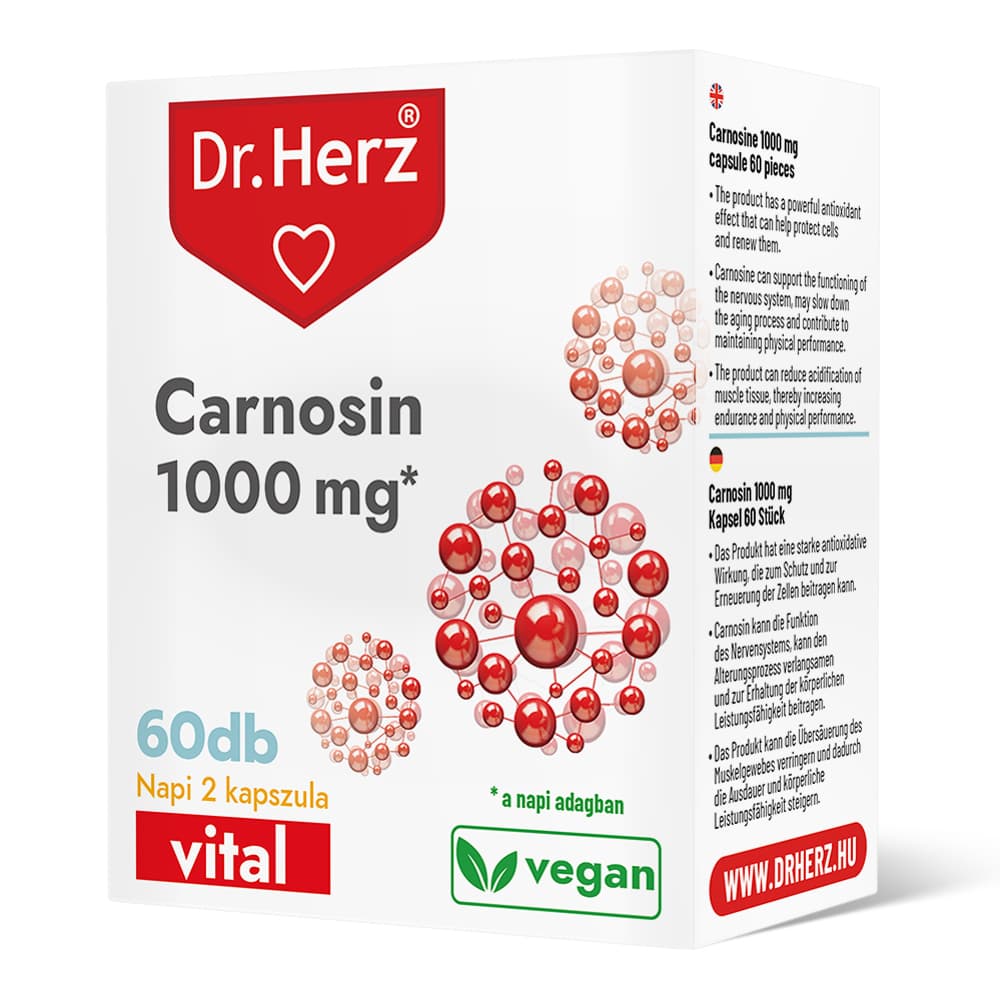 Dr.herz karnozín 1000 mg kapsula 60 ks