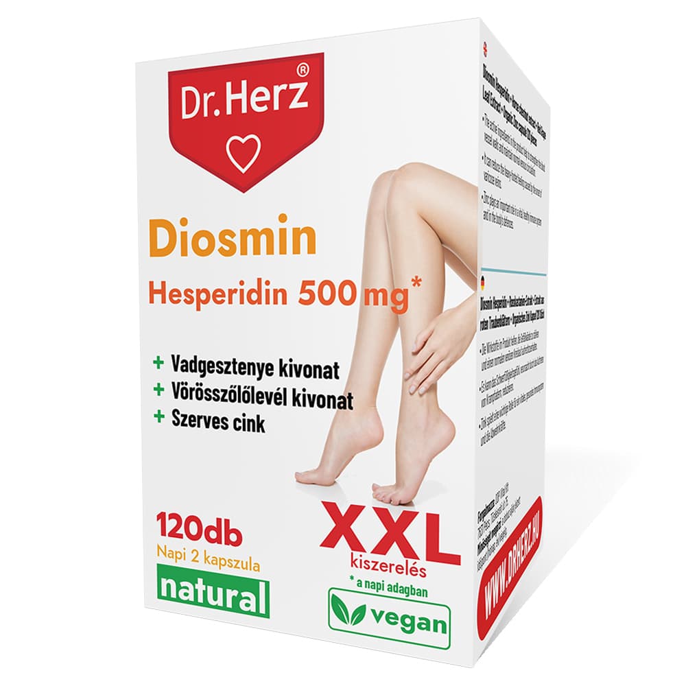 Dr.herz diosmin-hesperidin kapsula 120 ks