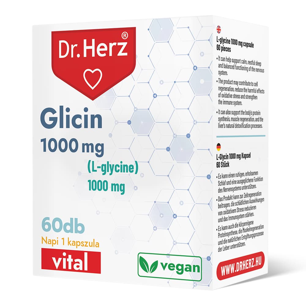 Dr.herz glycin 1000 mg kapsula 60 ks