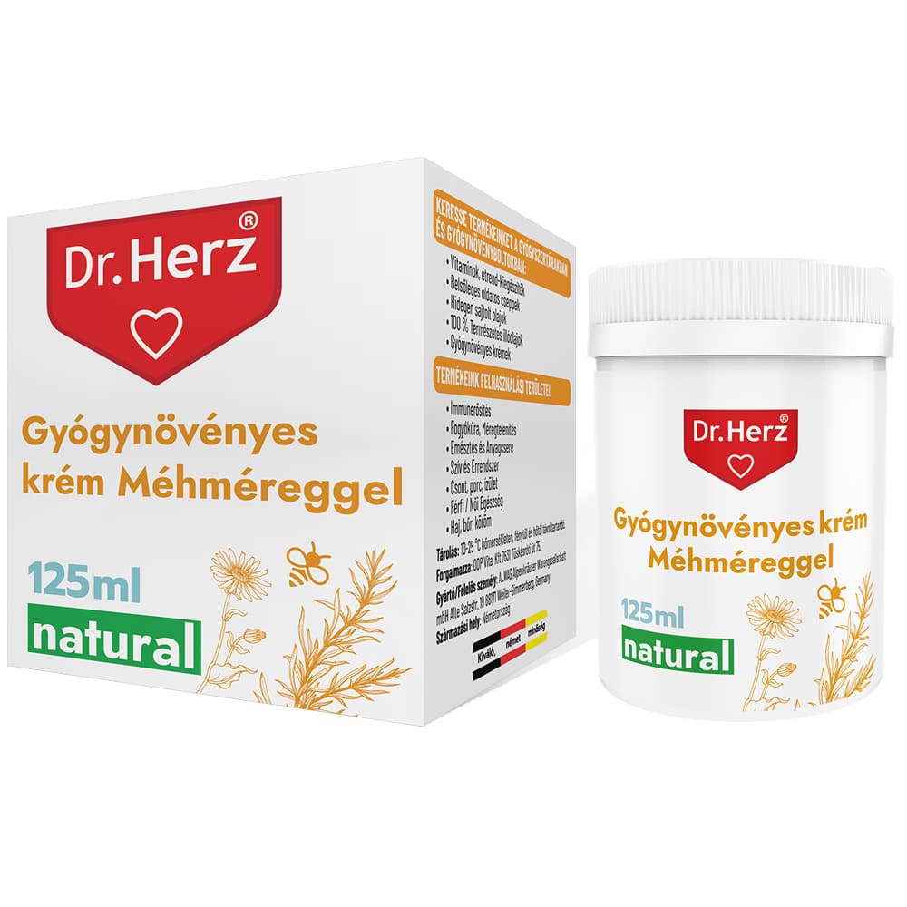 Dr.herz bylinný krém s včelím jedom 125 ml