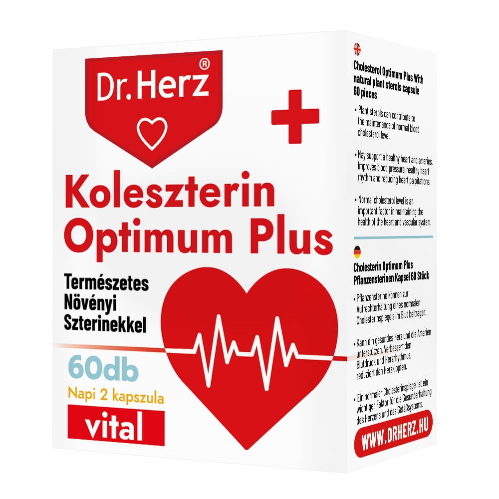 Dr.herz cholesterol optimum plus kapsula 60 ks