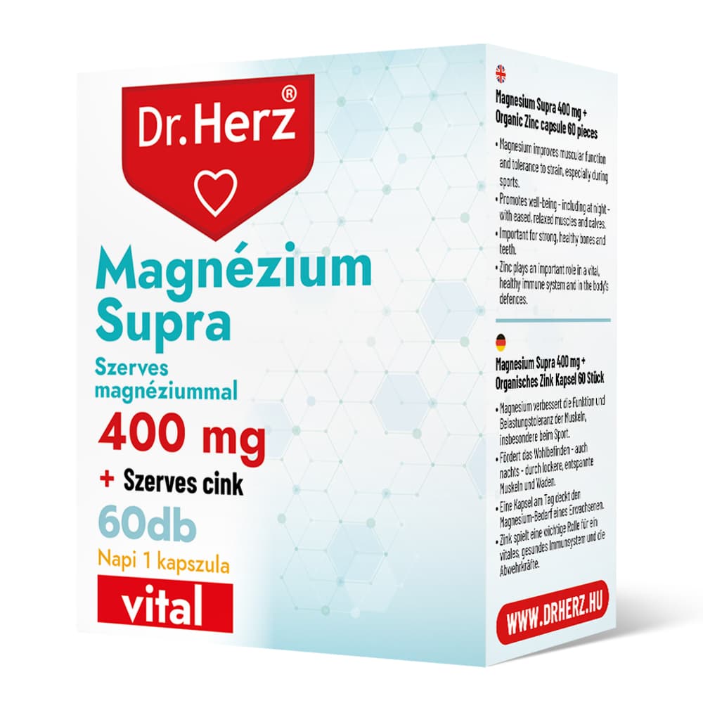 Dr.herz horčík supra kapsula 60 ks