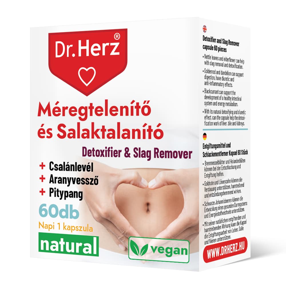 Dr.herz detoxikačné a čistiace kapsuly 60 ks