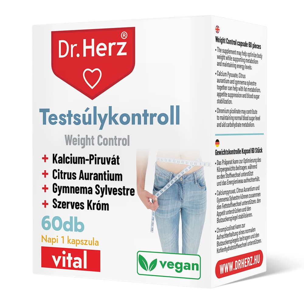 Dr.herz kontrola telesnej hmotnosti kapsuly 60 ks
