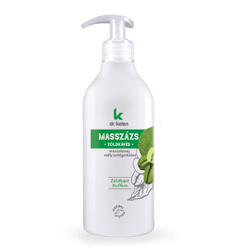 Dr. Kelen Masážne mlieko so zelenou kávou 500 ml - 39597
