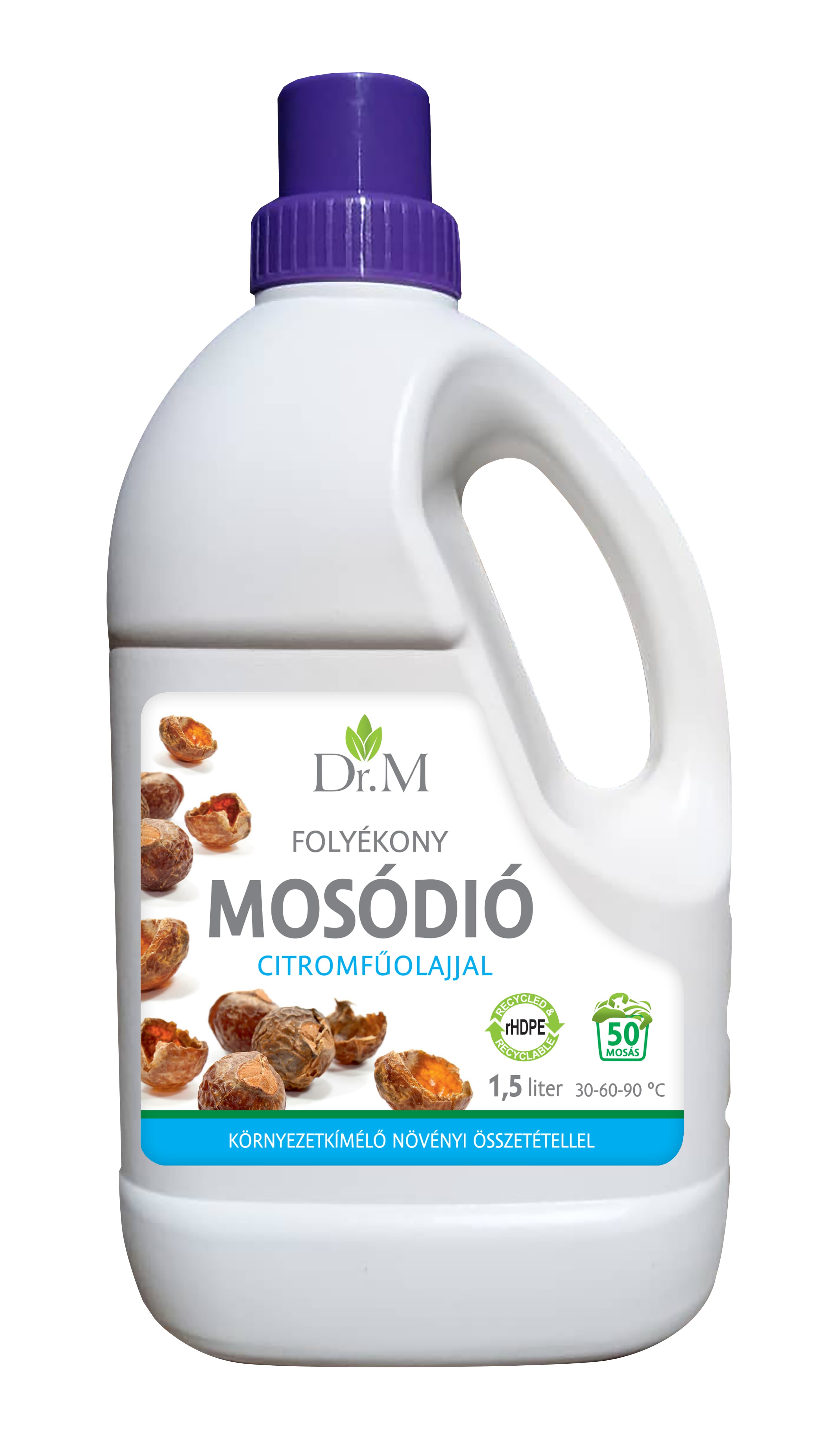 Dr.m tekutý mycí orech s citrónovou trávou 1500 ml