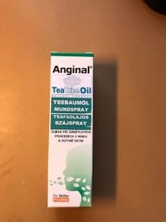 Anginal Osviežujúci ústny sprej s Tea Tree olejom 30 ml - 42845
