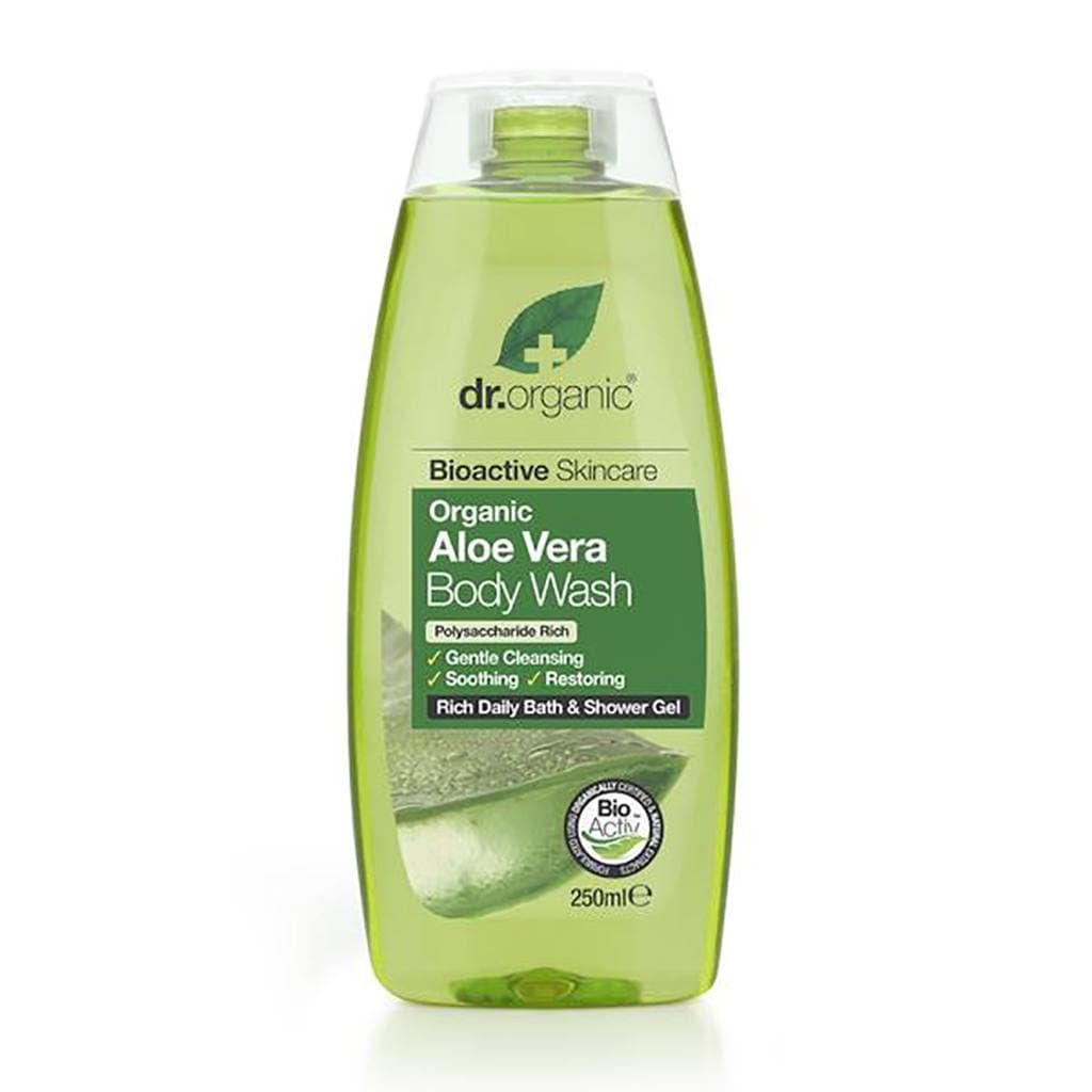 Dr.organic sprchový gél s organickou aloe vera 250 ml