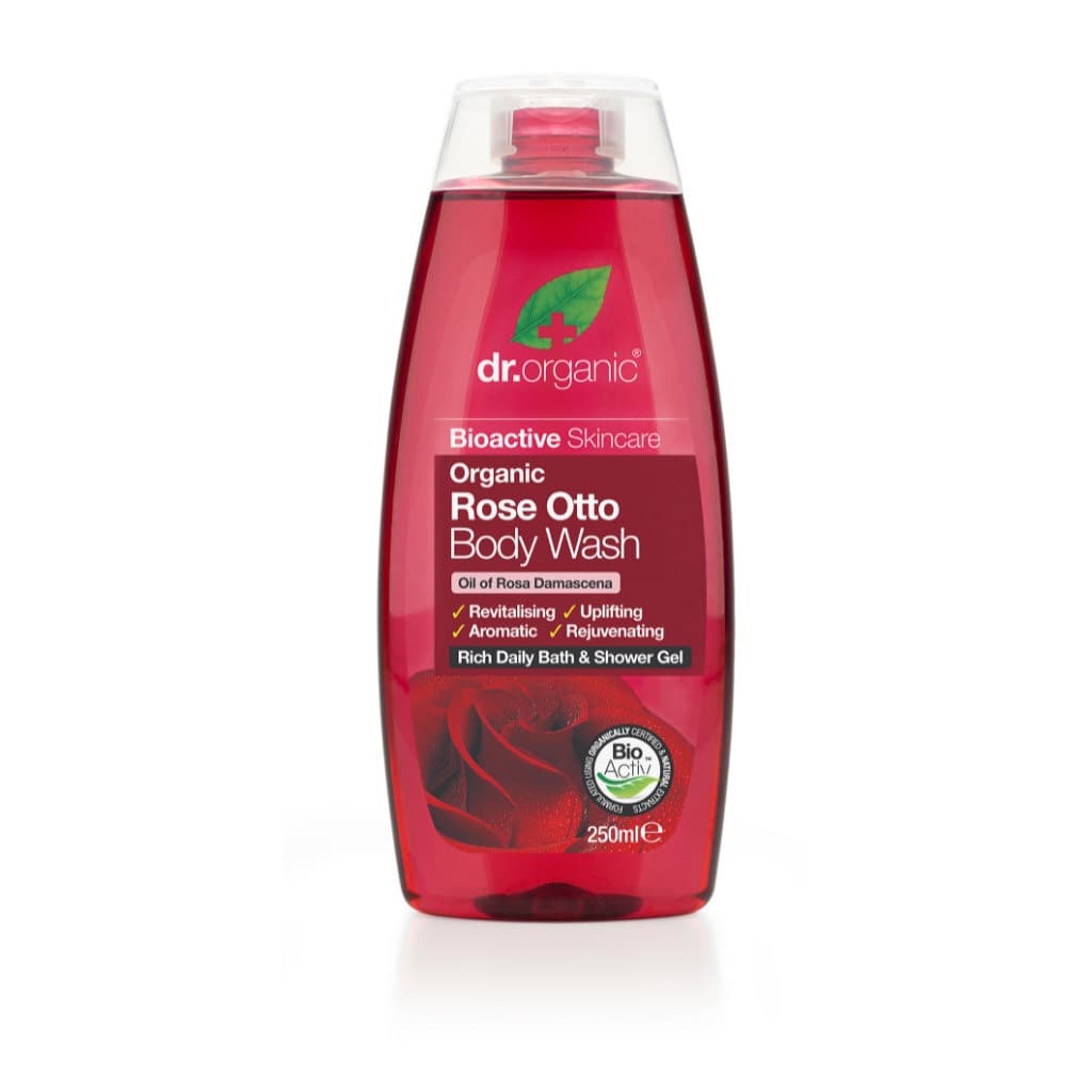 Dr.organic sprchový gél s organickou ružou 250 ml