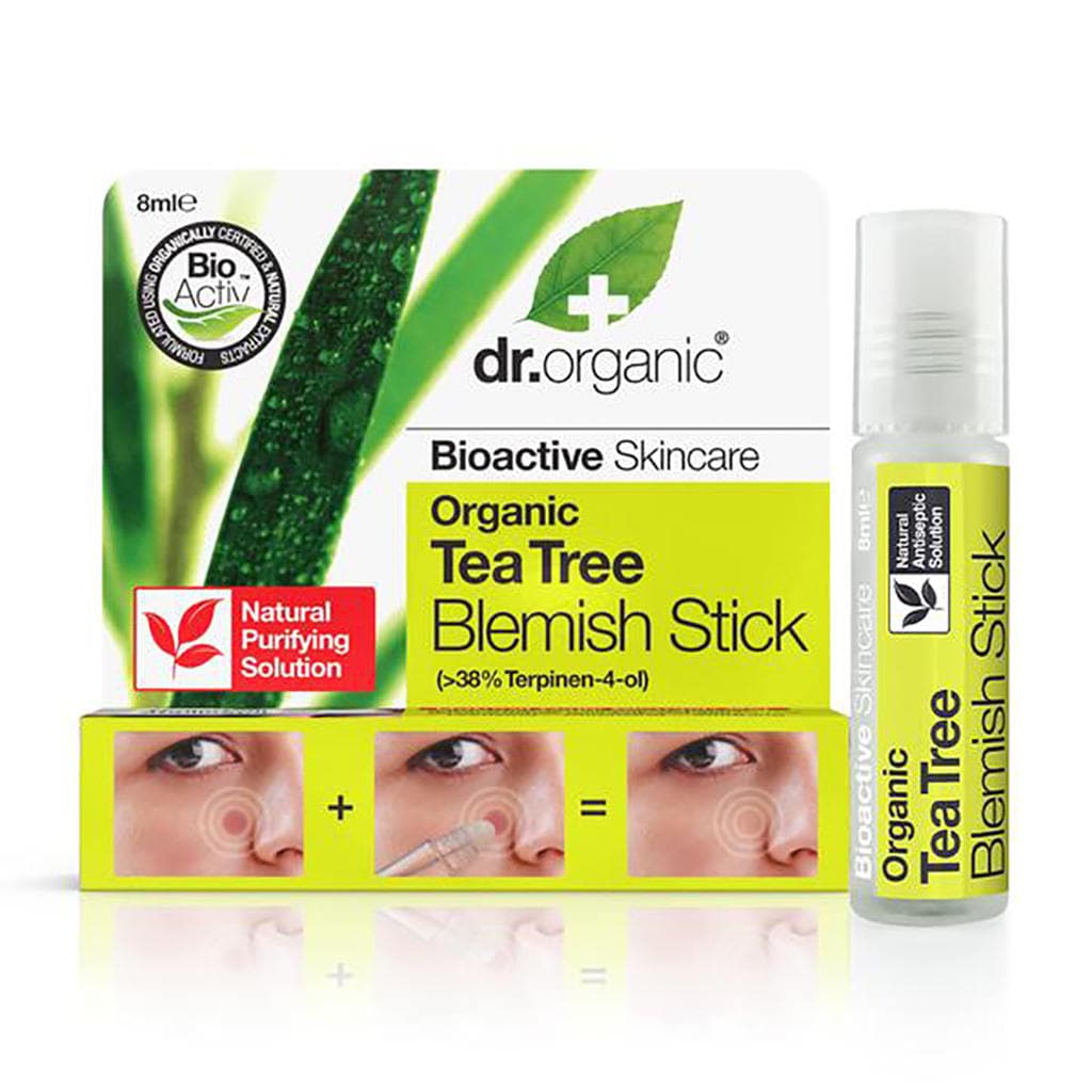 Dr. Organic Tyčinka na lokálne ošetrenie problematickej pleti s čajovníkom 8 ml - 15287