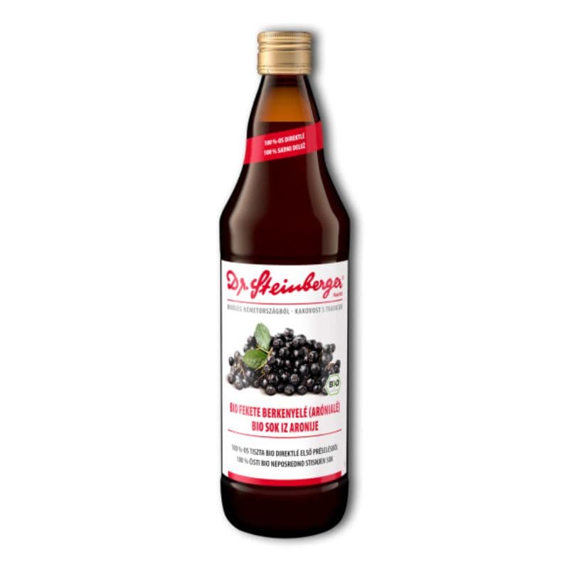 Dr.steinberger bio čierny arónia džús 750 ml