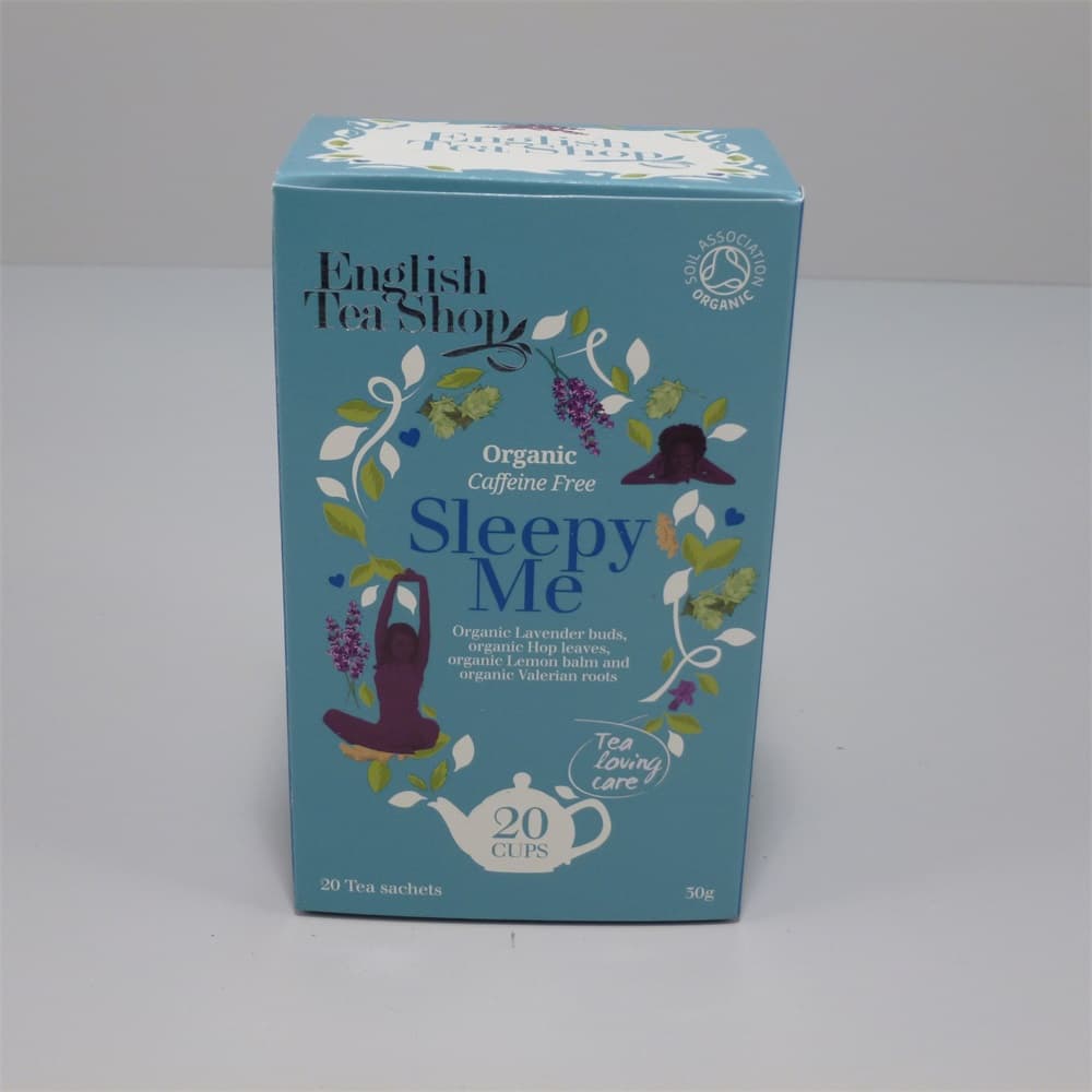 English Tea Shop wellness bio čaj sleepy me bez kofeínu 20x1.5g 30 g