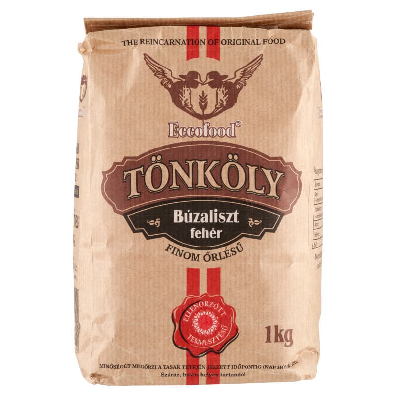 Eccofood špaldová múka biela tbl-80 1000 g