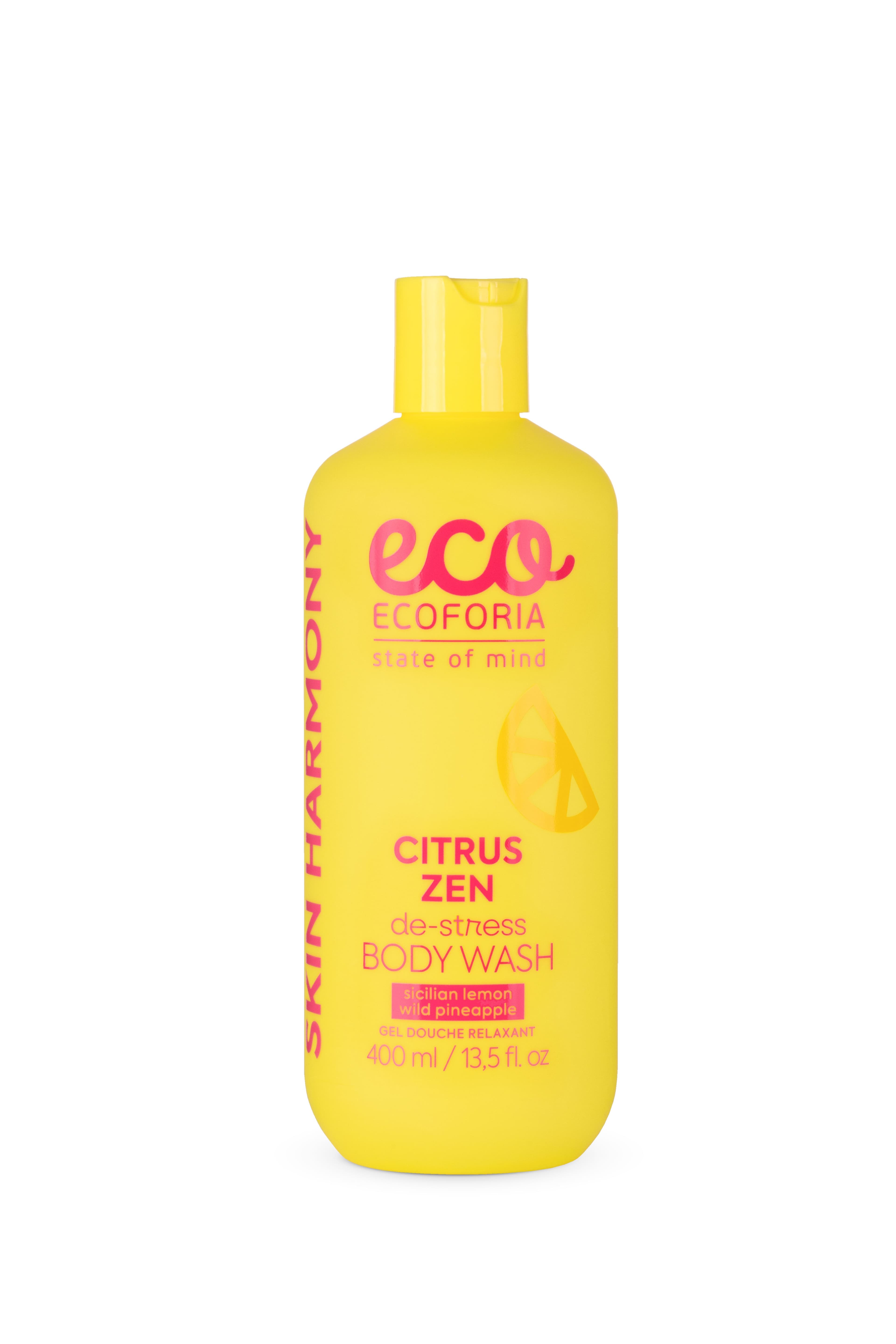 Ecoforia “citrus zen” de-stress sprchový gél 400 ml