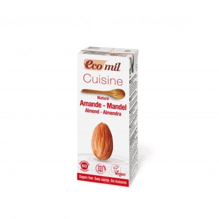 EcoMil organický mandľový krém na varenie 200 ml