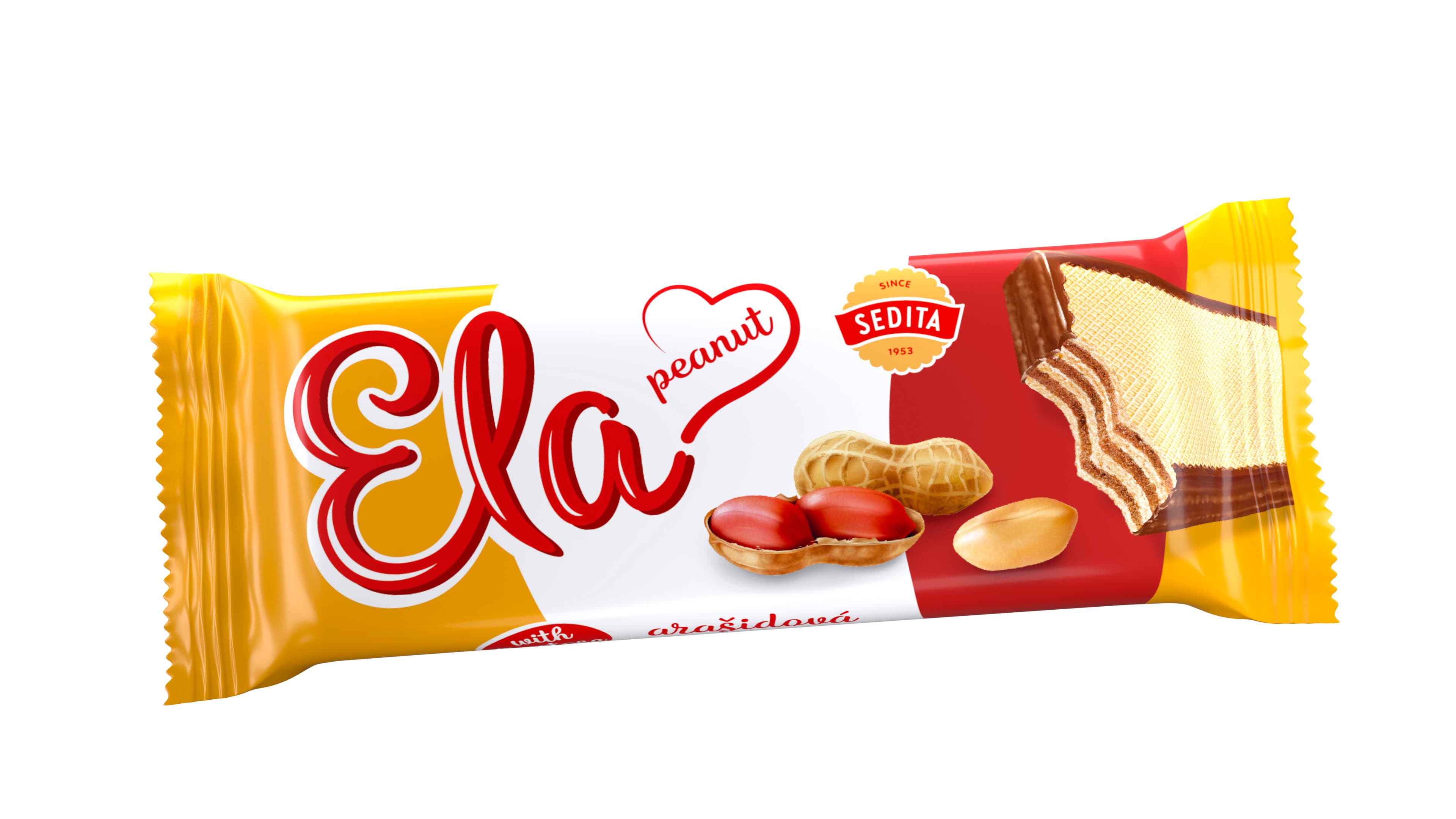 Ela oplátka s fruktózou a lieskovcami 40 g