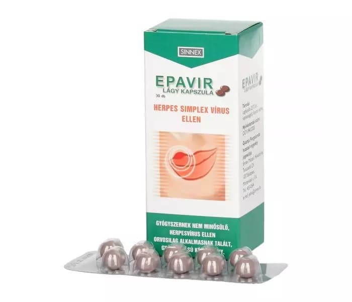 Epavir tableta proti herpesu 30 ks