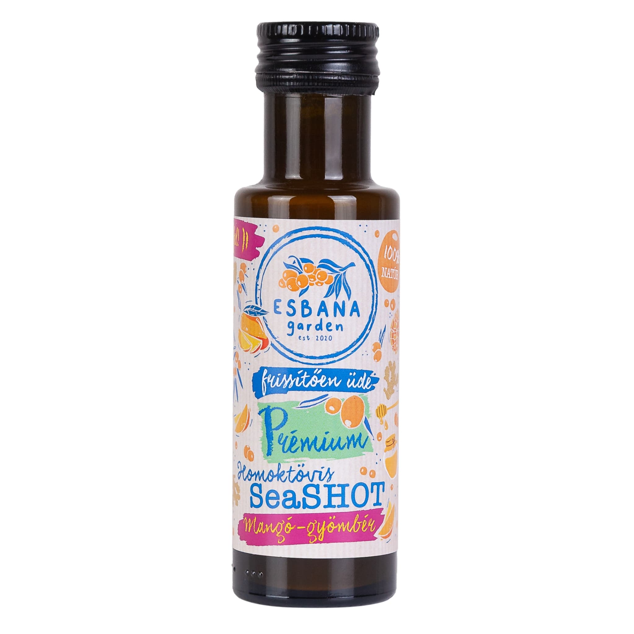 Esbana rakytníková sea shot mango-zázvor 100 ml