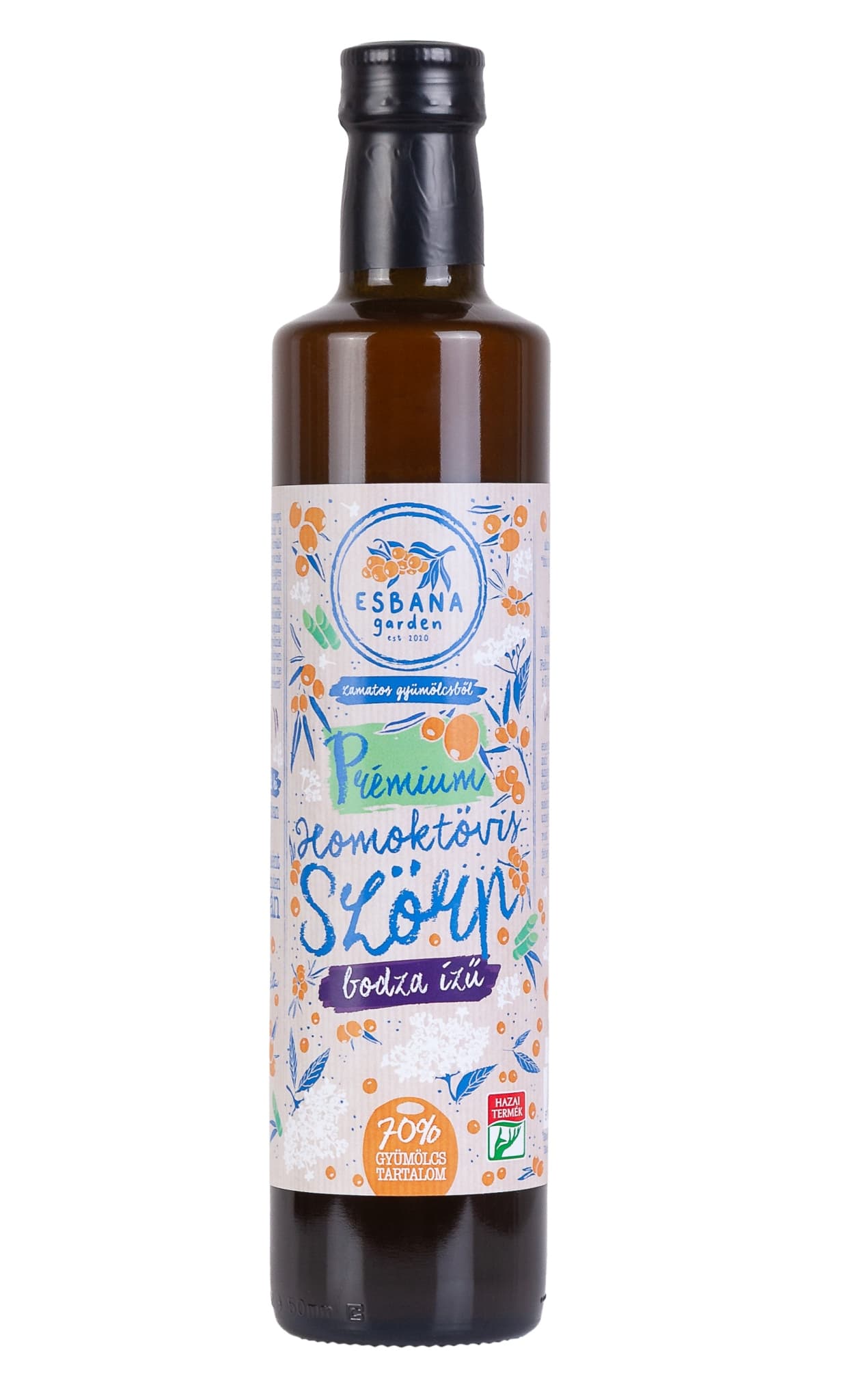 Esbana rakytníkový sirup čierny pek 500 ml