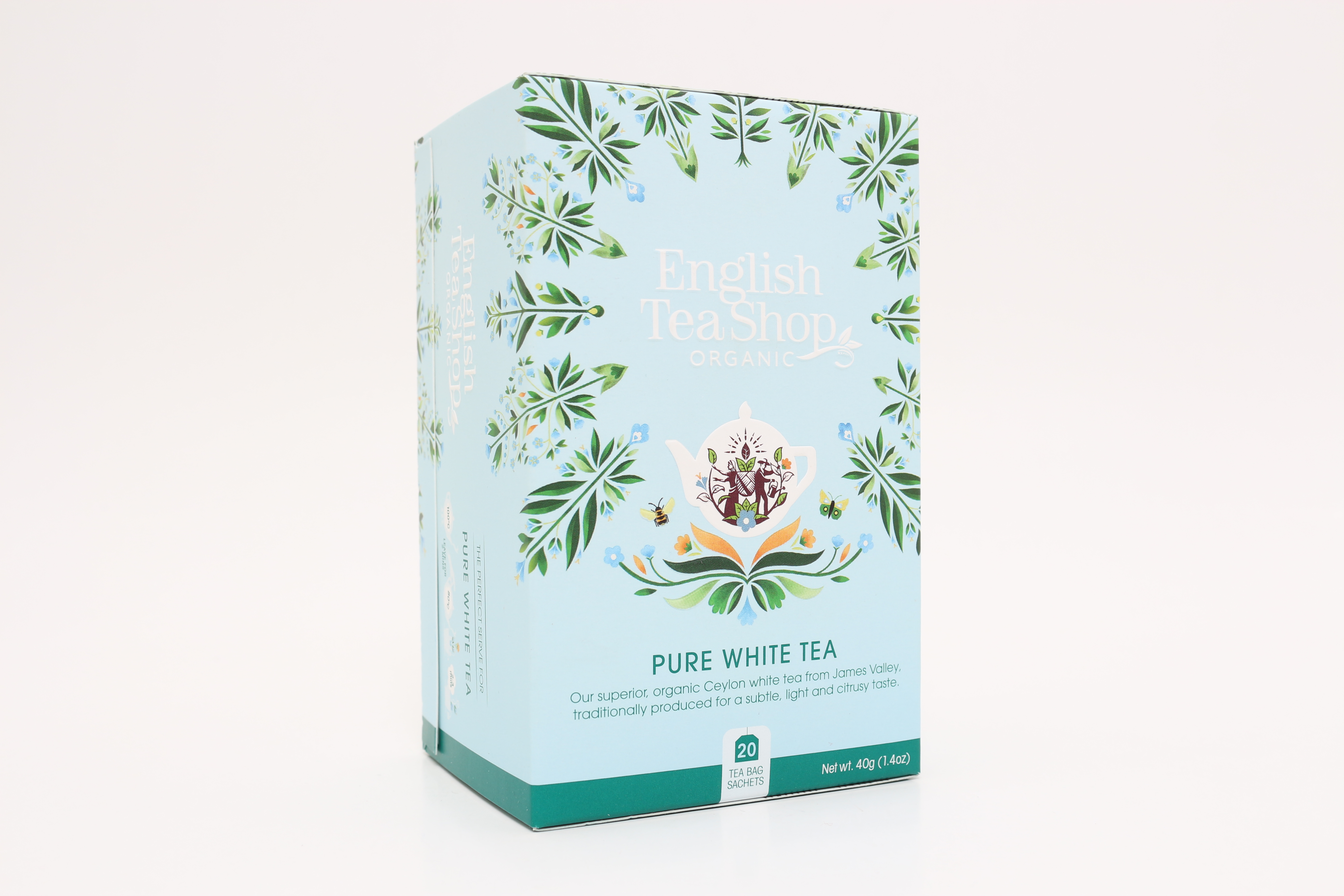 English Tea Shop Biely čaj 40 g (20 čajových vrecúšok) - 91077