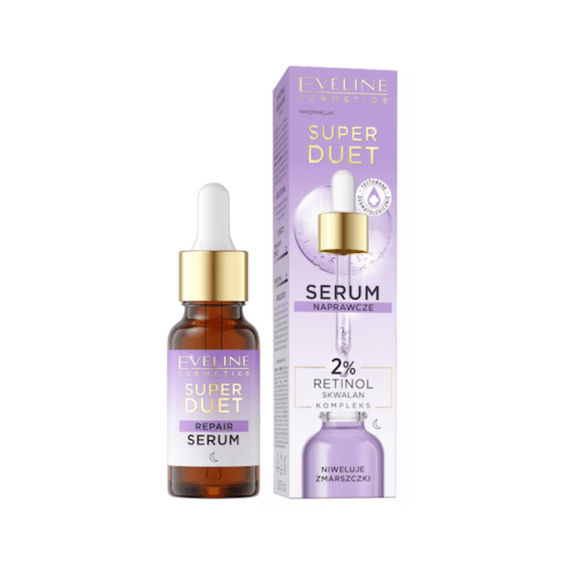 Eveline super duet 2% retinolové sérum na tvár 18 ml