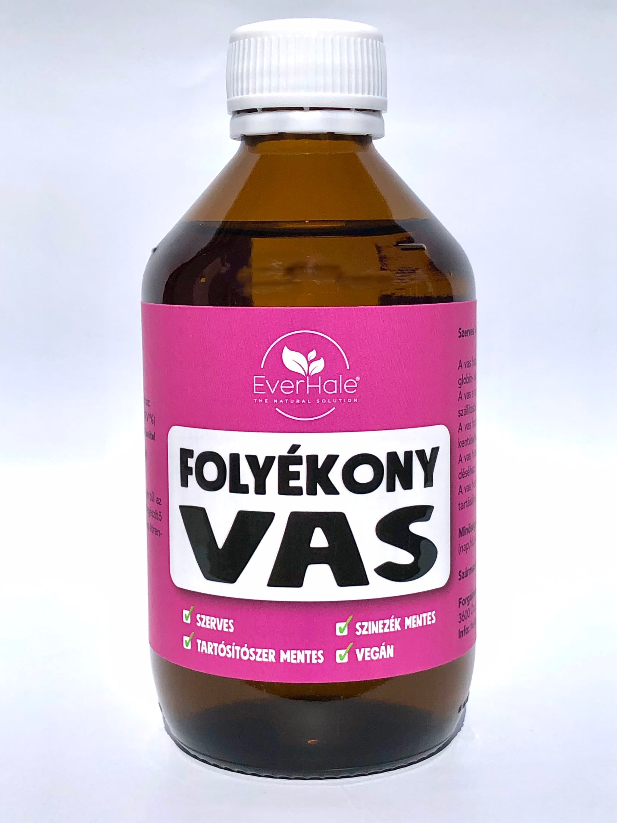 Everhale tekutý železo doplnok stravy 250 ml