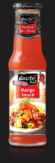 Exotické jedlo mangová omáčka 250 ml