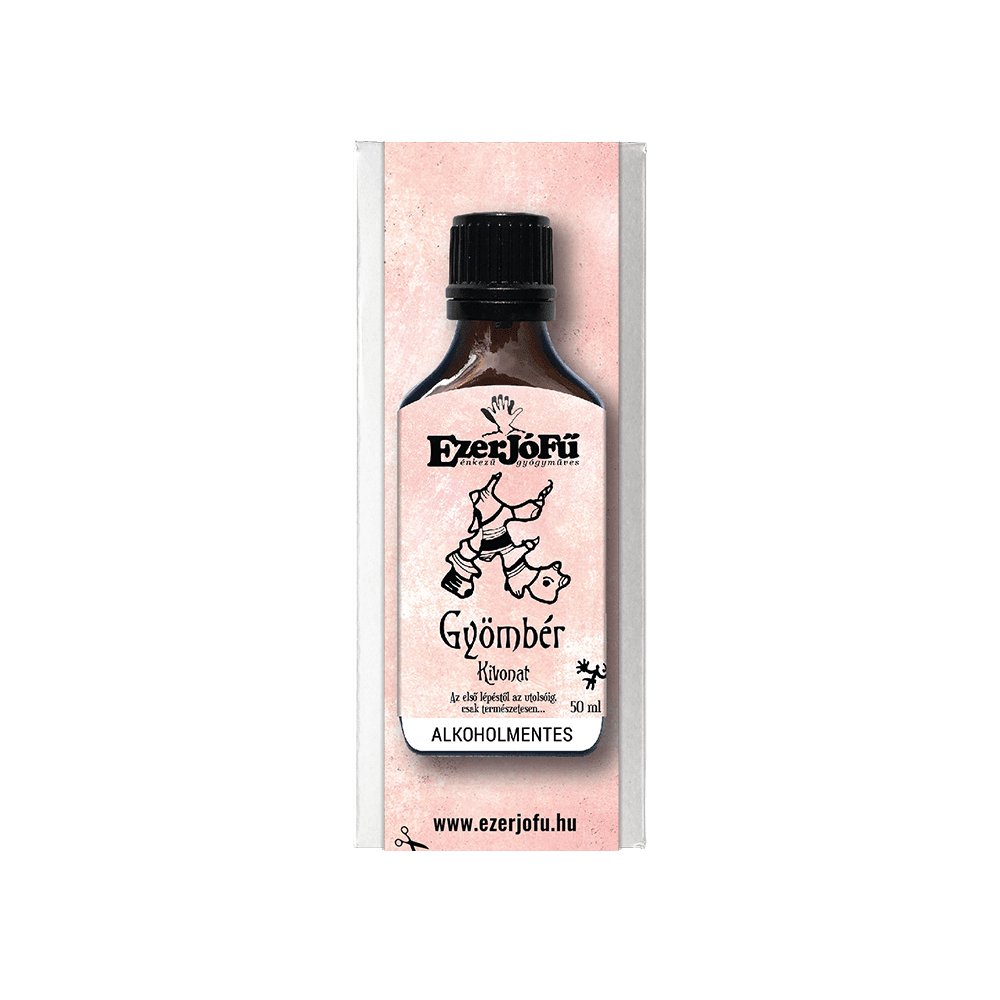 Extrakt z zázvoru Ezerjófű 50 ml