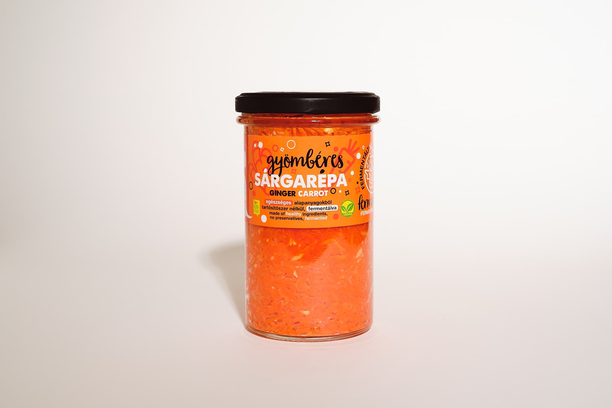 Fermentini fermentovaná zázvorová mrkva 450 g