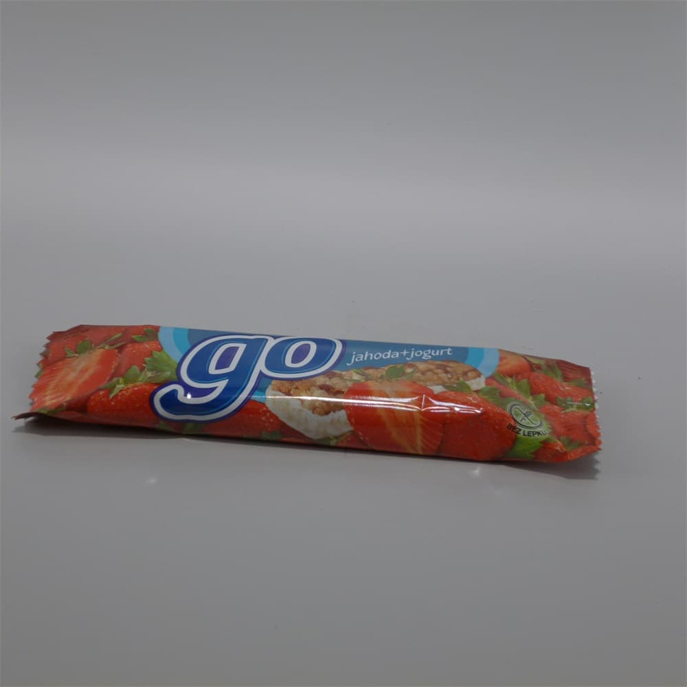 Fit go bezlepková múčková tyčinka jahoda-jogurt 23 g