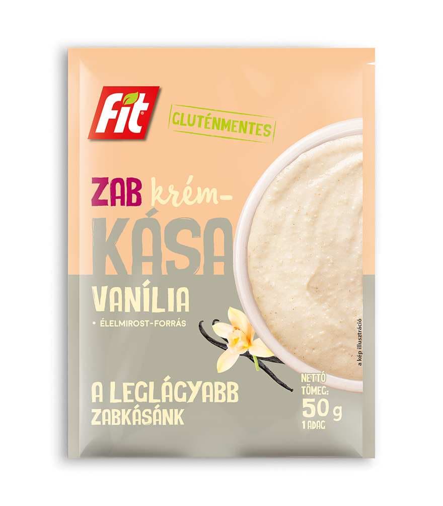 Fit raňajkové ovsené krémy vanilkové 50 g