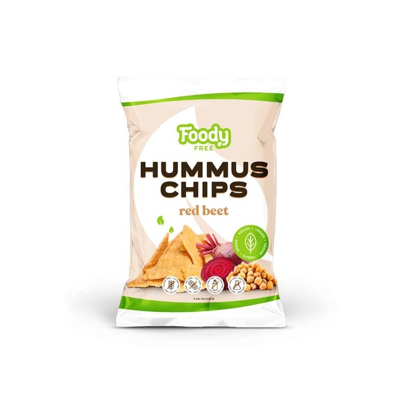 Foody Free Hummus chips s cviklou 50 g