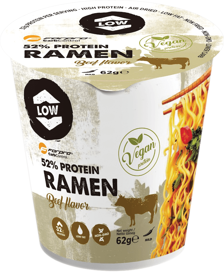 Forpro 52% protein ramen hovädzí 62 g