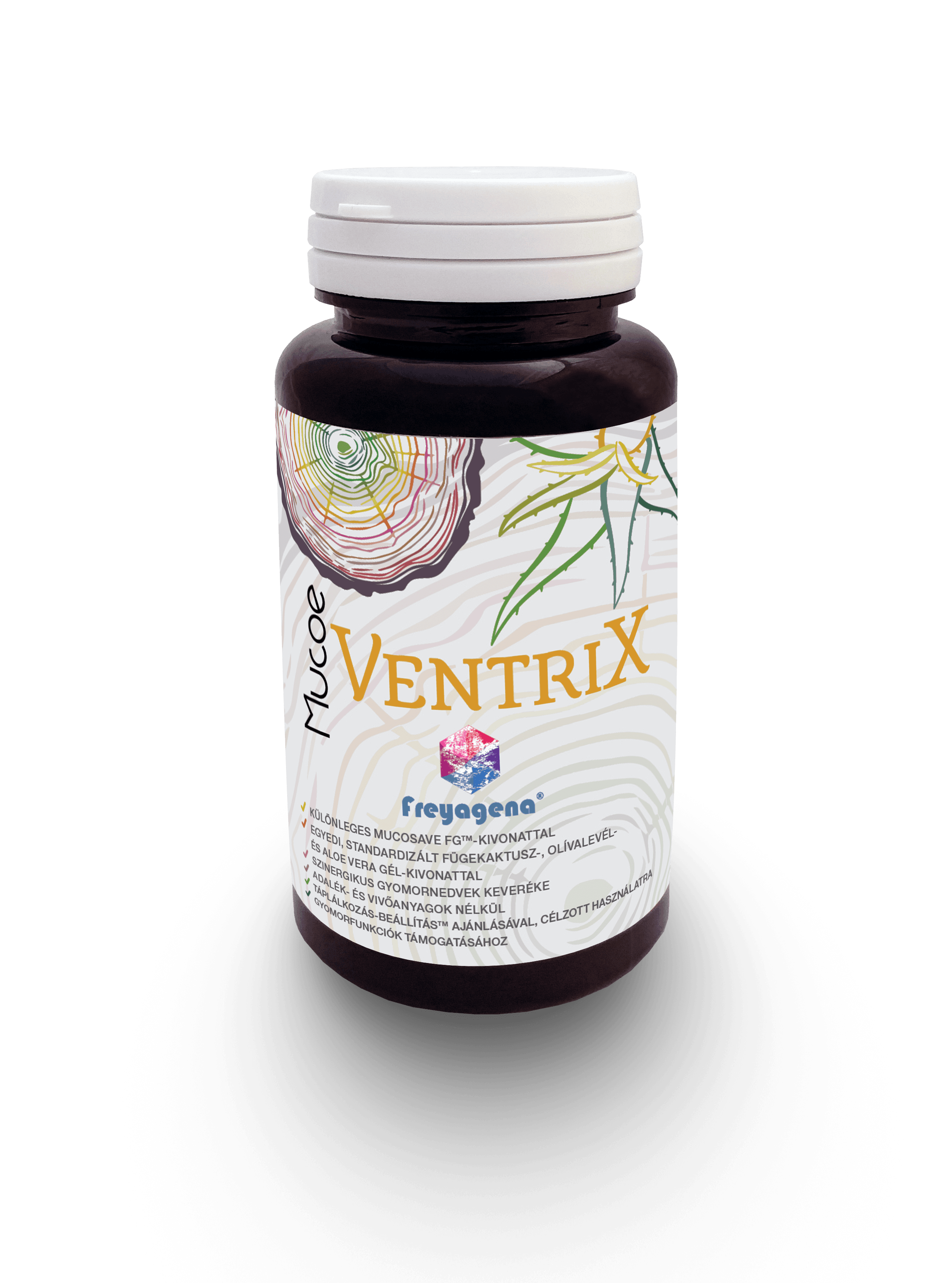 Freyagena Mucoe Ventrix kapsula 80 ks