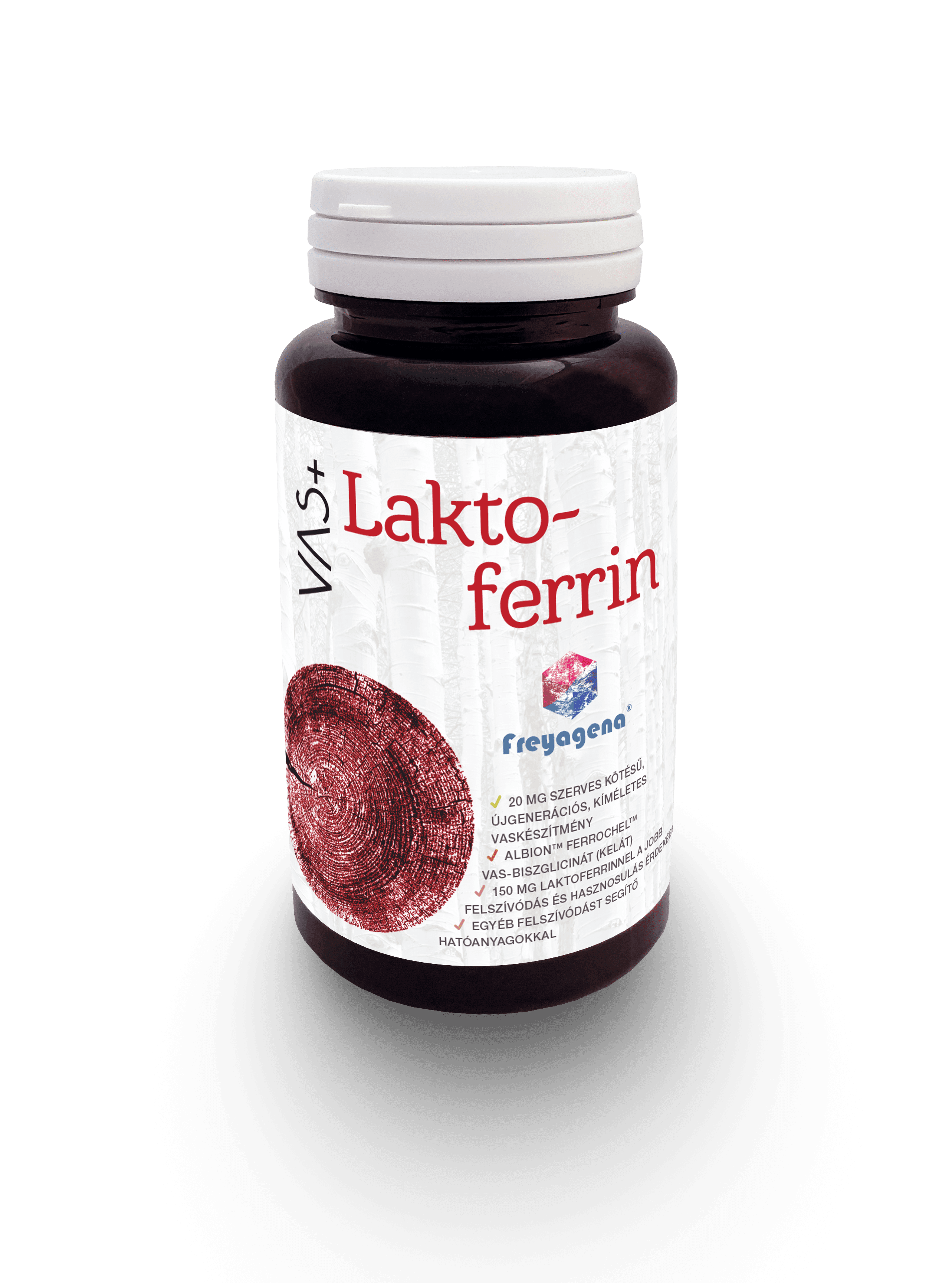 Freyagena železo + laktoferín kapsuly 60 ks