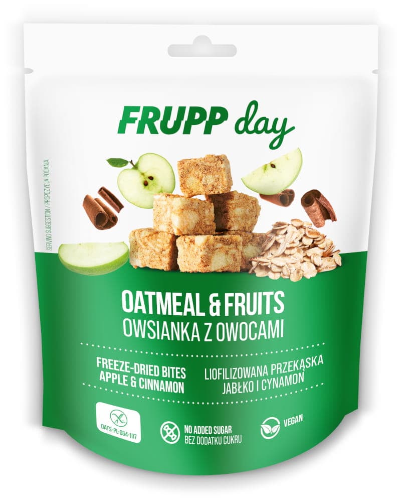 Frupp Day ovsené kocky s jablkom a škoricou 25 g