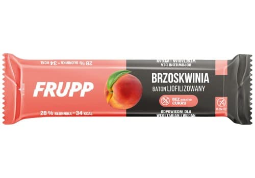 Frupp lyofilizované plátky broskýň 10 g