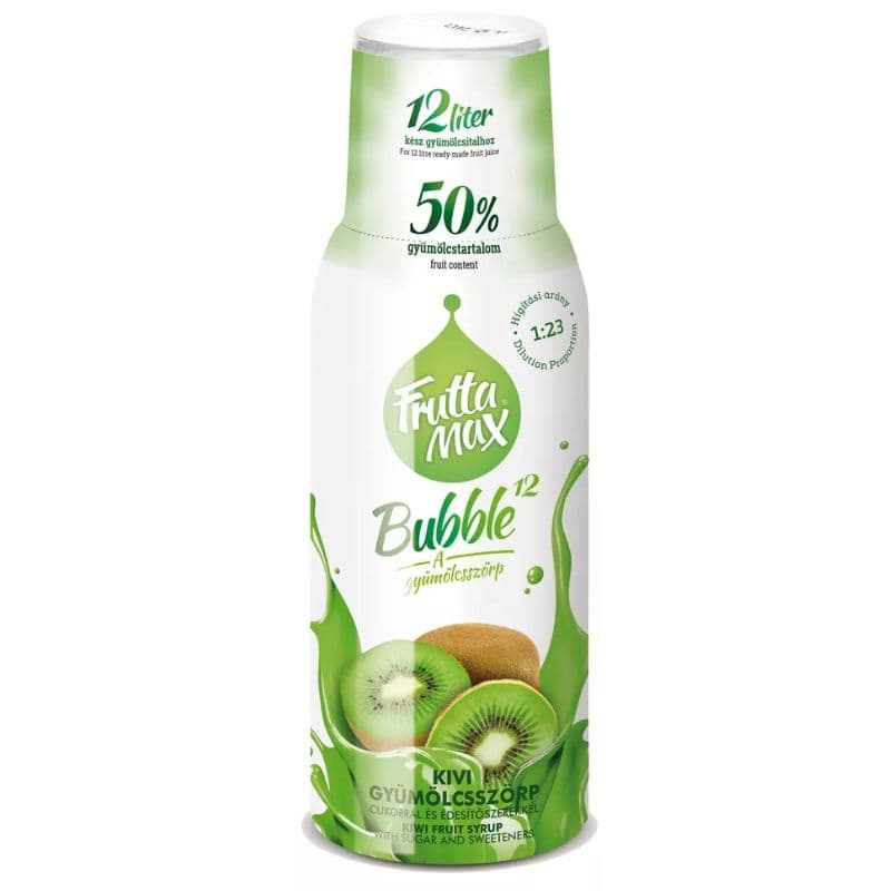 FruttaMax Bubble 12  ovocný sirup kiwi 500 ml