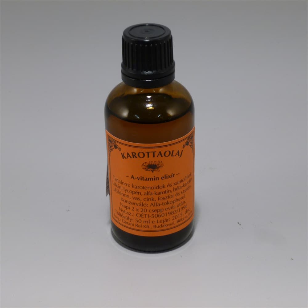 Gerani mrkvový olej 50 ml
