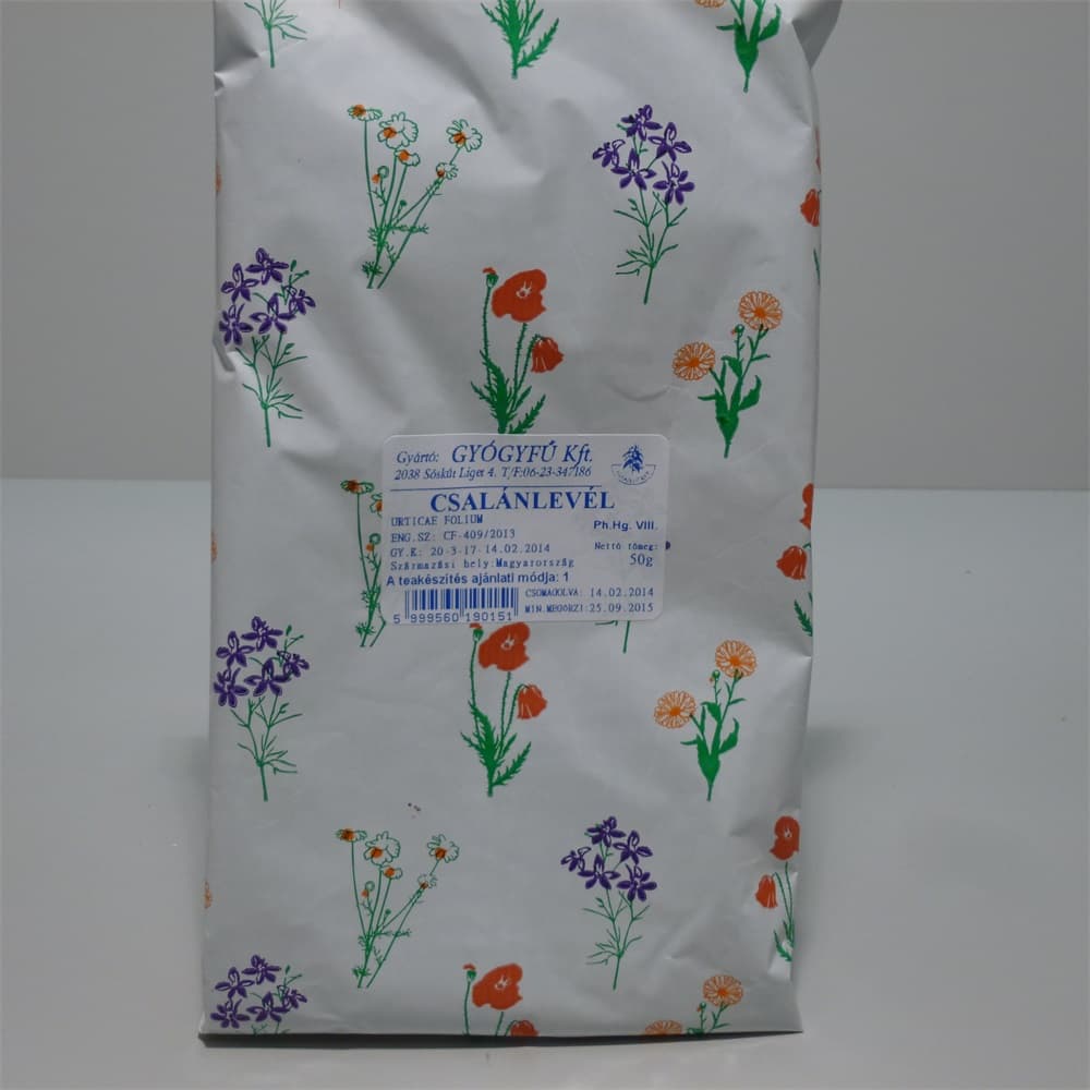 Gyógyfű žihľavový bylinný čaj 50 g - 26725