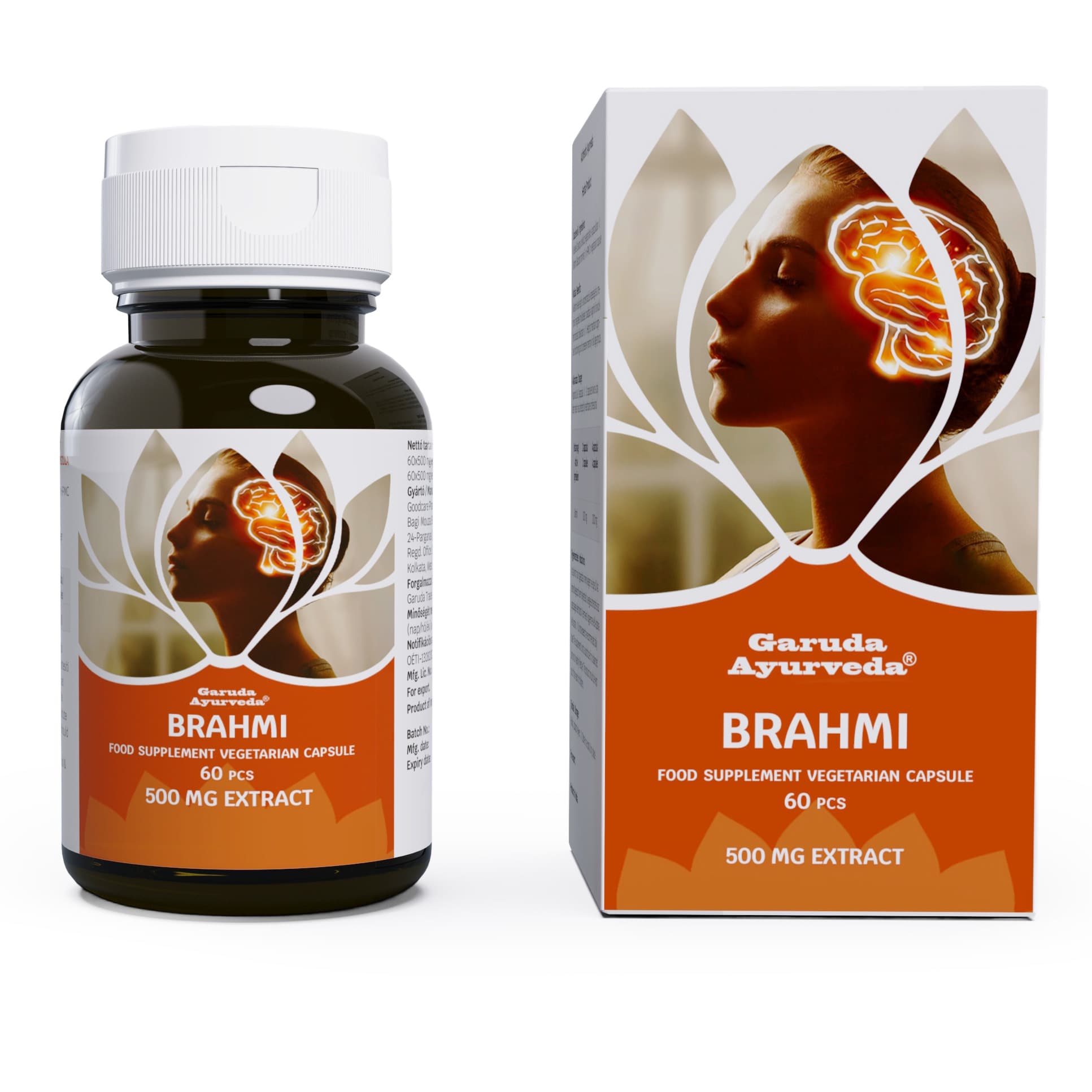 Garuda Ayurveda Brahmi kapsula vegetariánská 60 ks