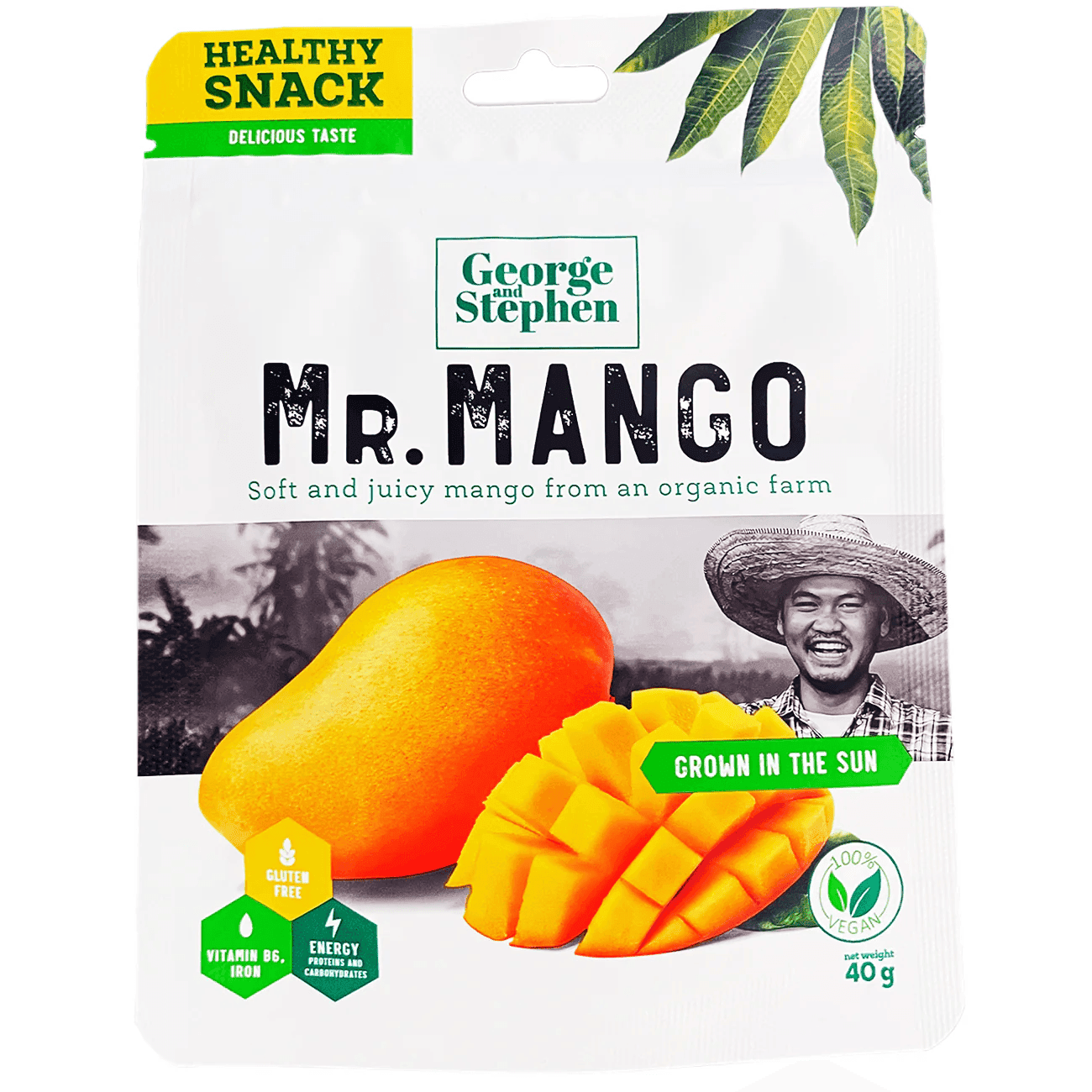 George & Stephen mr. mango prémiové sušené mango 40 g