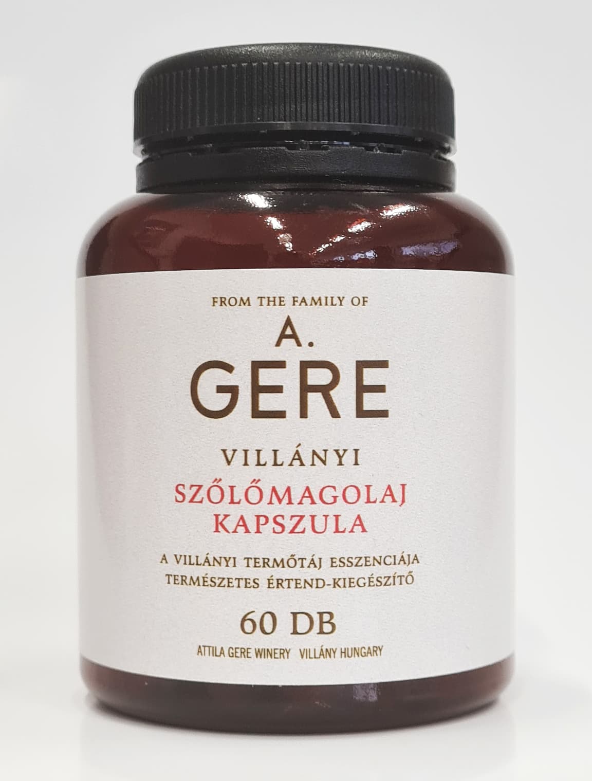 Gere víno hroznový olej kapsule 60 ks