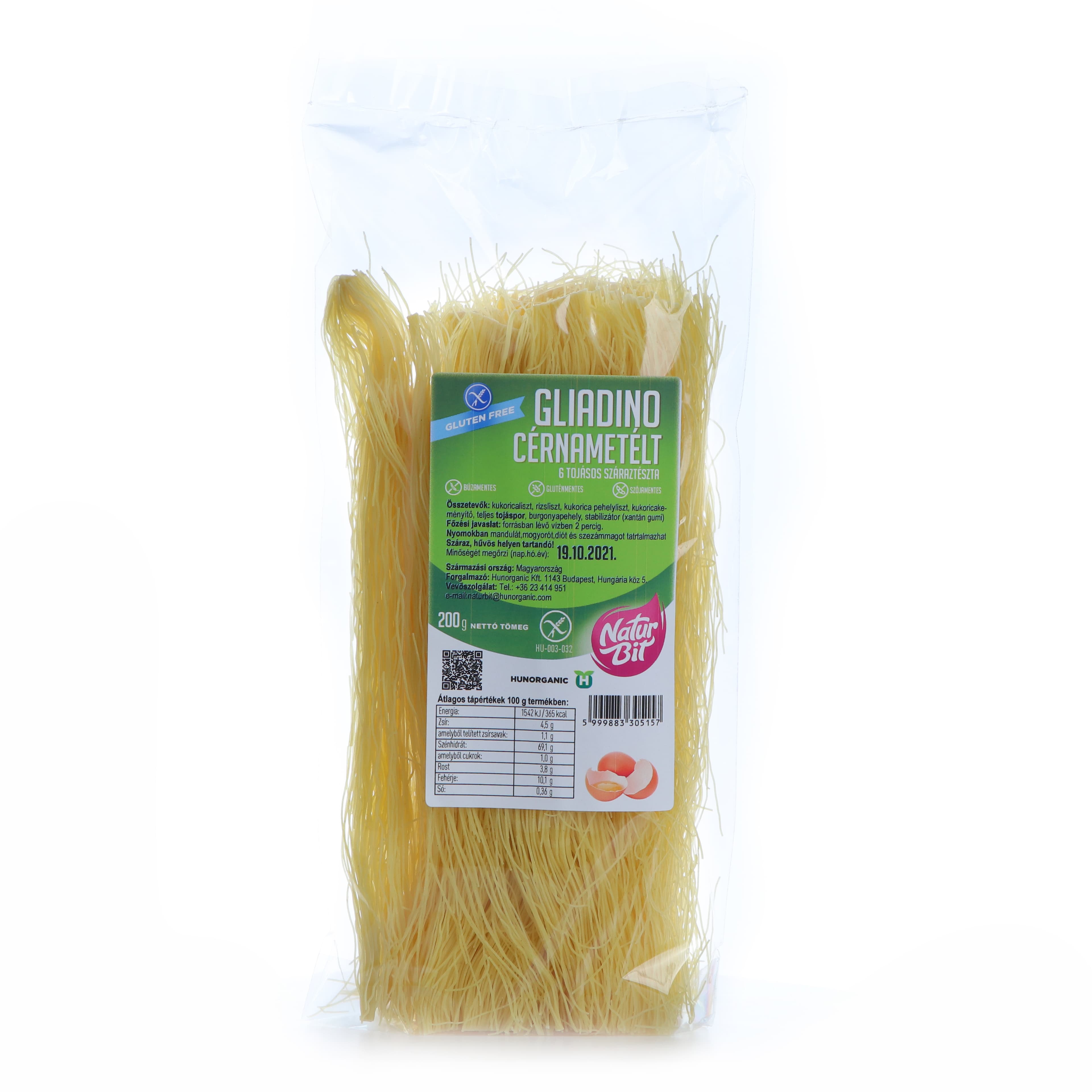 Gliadino bezgluténové cestoviny niťovky 200 g - 34603