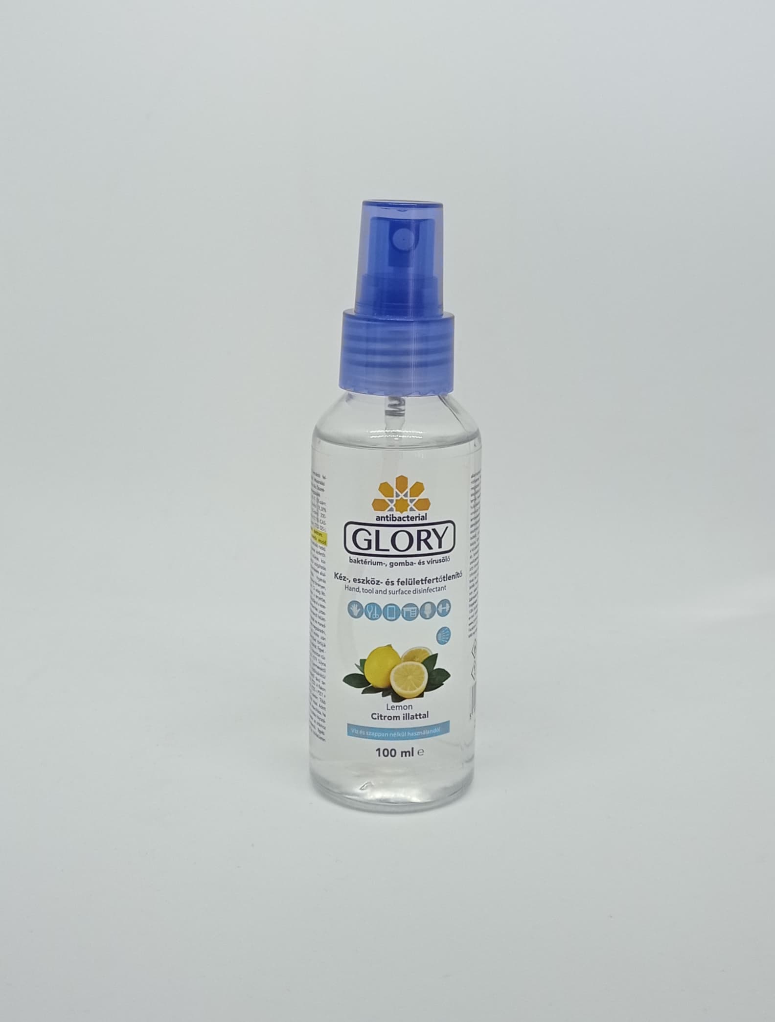 Glory dezinfekčný prostriedok na ruky, nástroje a povrchy 100 ml - 88863