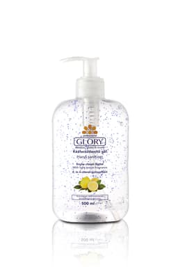 Glory dezinfekčný gél na ruky s citrónovou vôňou 500 ml - 10540 thumbnail 1