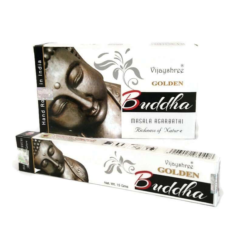 Zlatá vonná palička Buddha 15 g