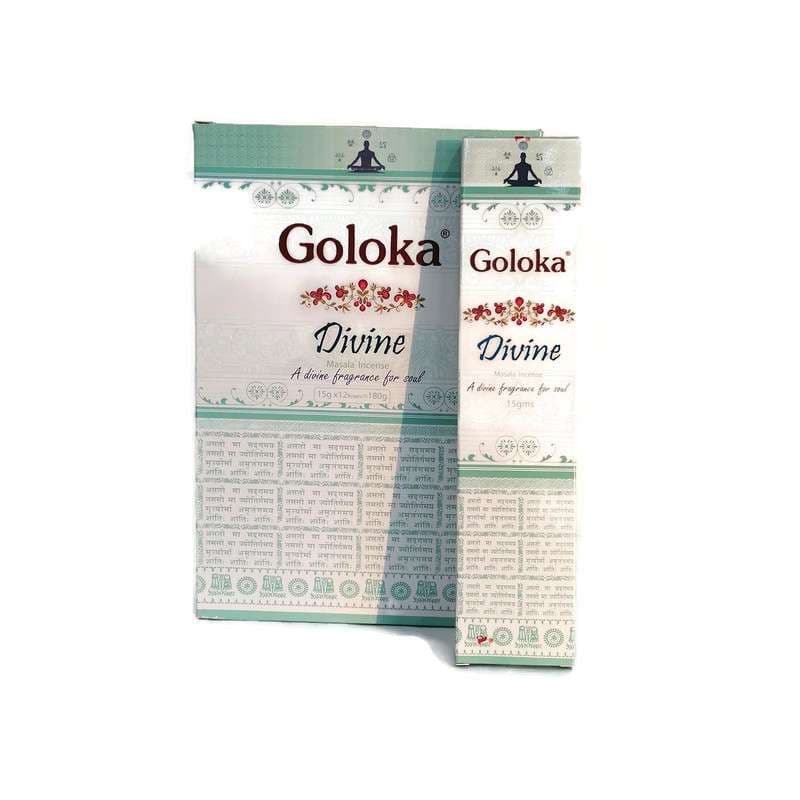 Goloka tyčinkové vonné tyčinky divine 15 g