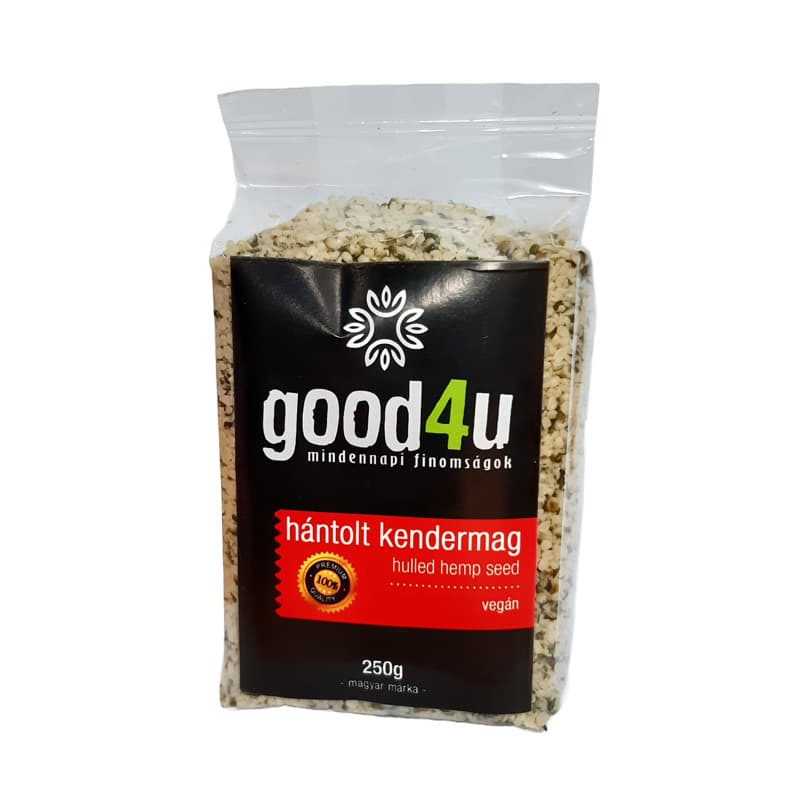 Good4U lúpané konopné semienka 250 g