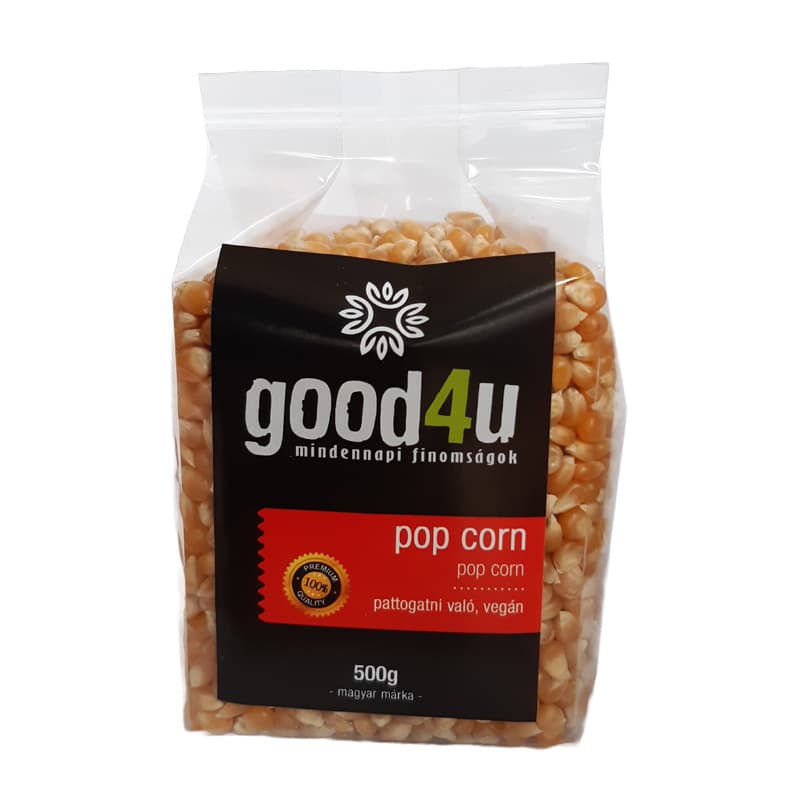 Good4U kukuričné zrná na pukance 500 g